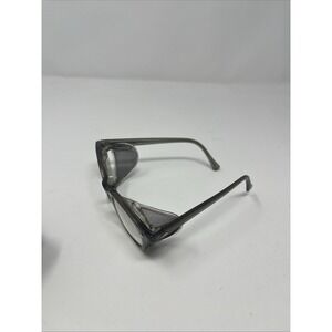 Pentax Z87 F9800 Safety Glasses Smoke Gray 145mm Side Shields Frame Only
